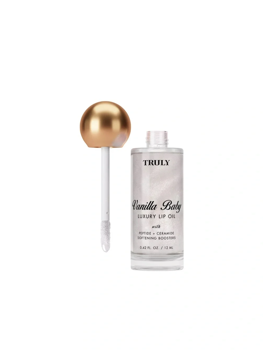 TRULY Beauty Lip Oil Bundle - Glazed Donut, Soft Serve, Vanilla Baby - Full Size